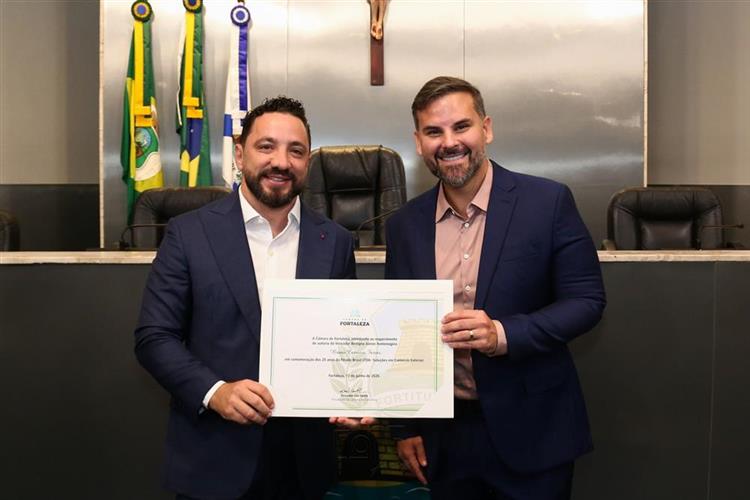 Câmara Municipal de Fortaleza celebra 20 anos da FTrade Brasil em Sessão Solene